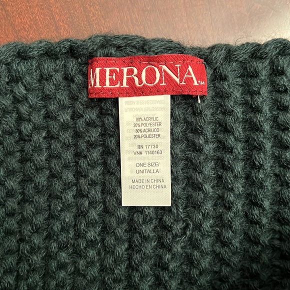 Merona Green Scarf - Picture 3 of 4